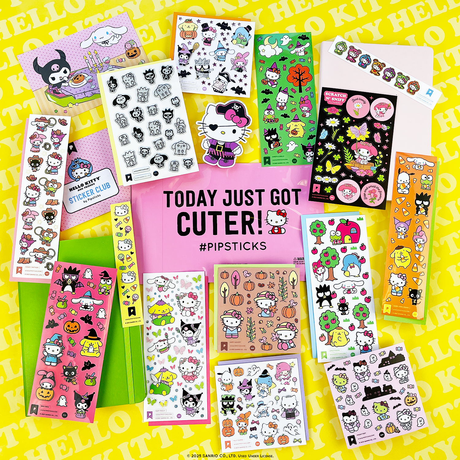Sneak Peek: September HKF Sticker Pack