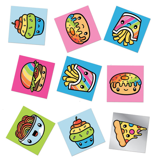 Multicolor Munchies Sticker Confetti