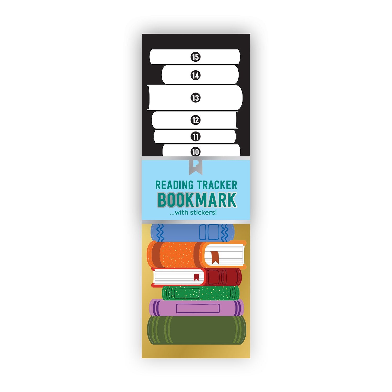 Book Tower Reading Tracker Bookmark book-tower-reading-tracker-bookmark