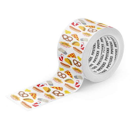 WS-Sporting Snacks Stickers on the Roll