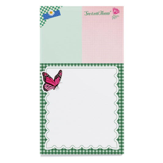 Say It With Flowers Memopad