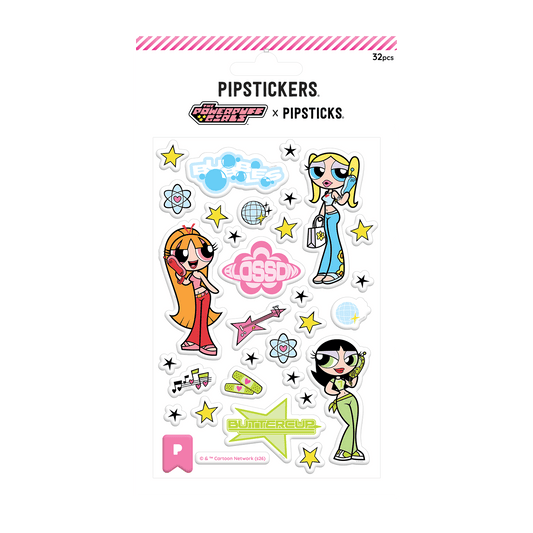 The Powerpuff Girls Chat & Sparkle Glitter Puffy
