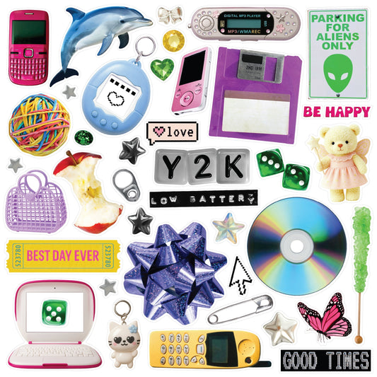 Y2K real-life Pipstickers
