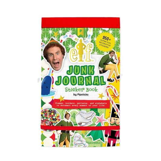 Elf Junk Journal Sticker Book