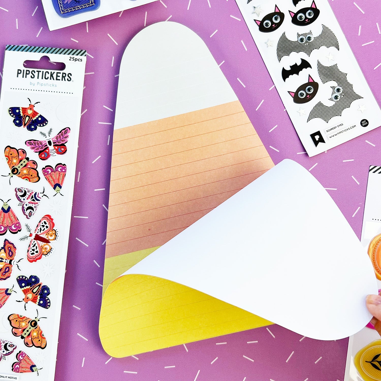 Candy Corn Notepad