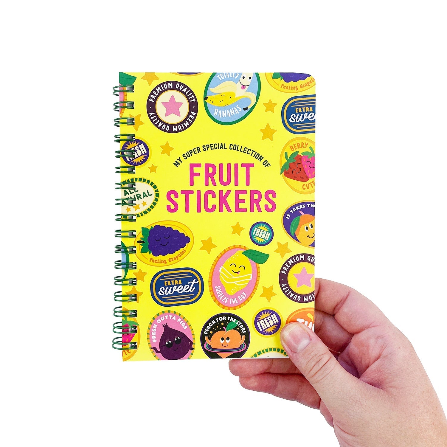 Fruit Sticker Journal Book