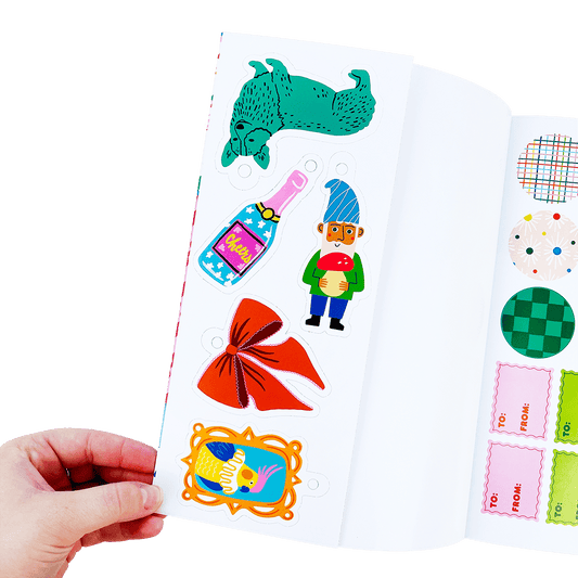 Fun & Festive Wrapping Paper Book