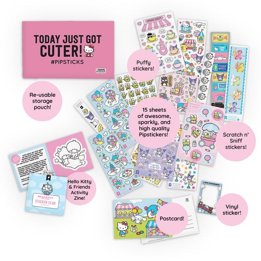 Step Right Up Hello Kitty Sticker Pack