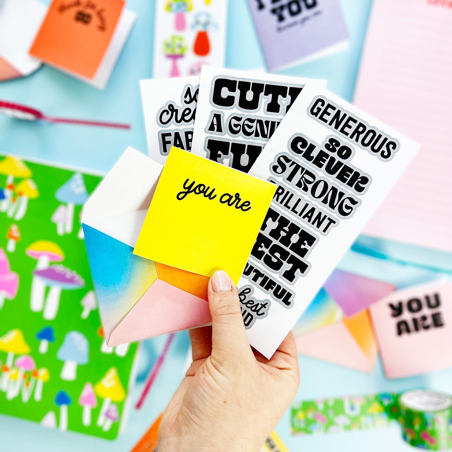 You Are The Best Enclosure Card Kit