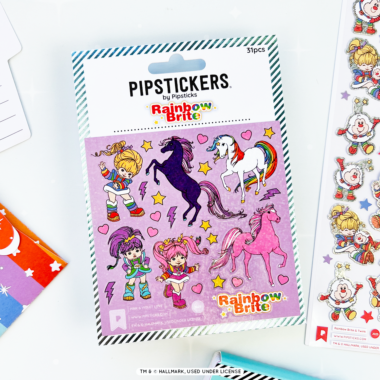 Pipsticks + Rainbow Brite Stationery Box