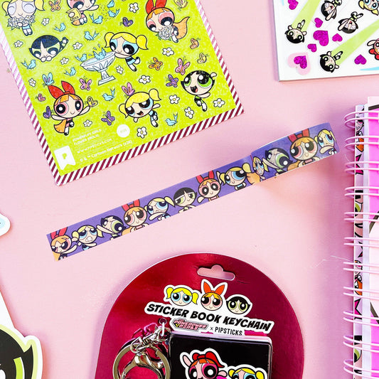 The Powerpuff Girls Save The Day Washi Tape Set