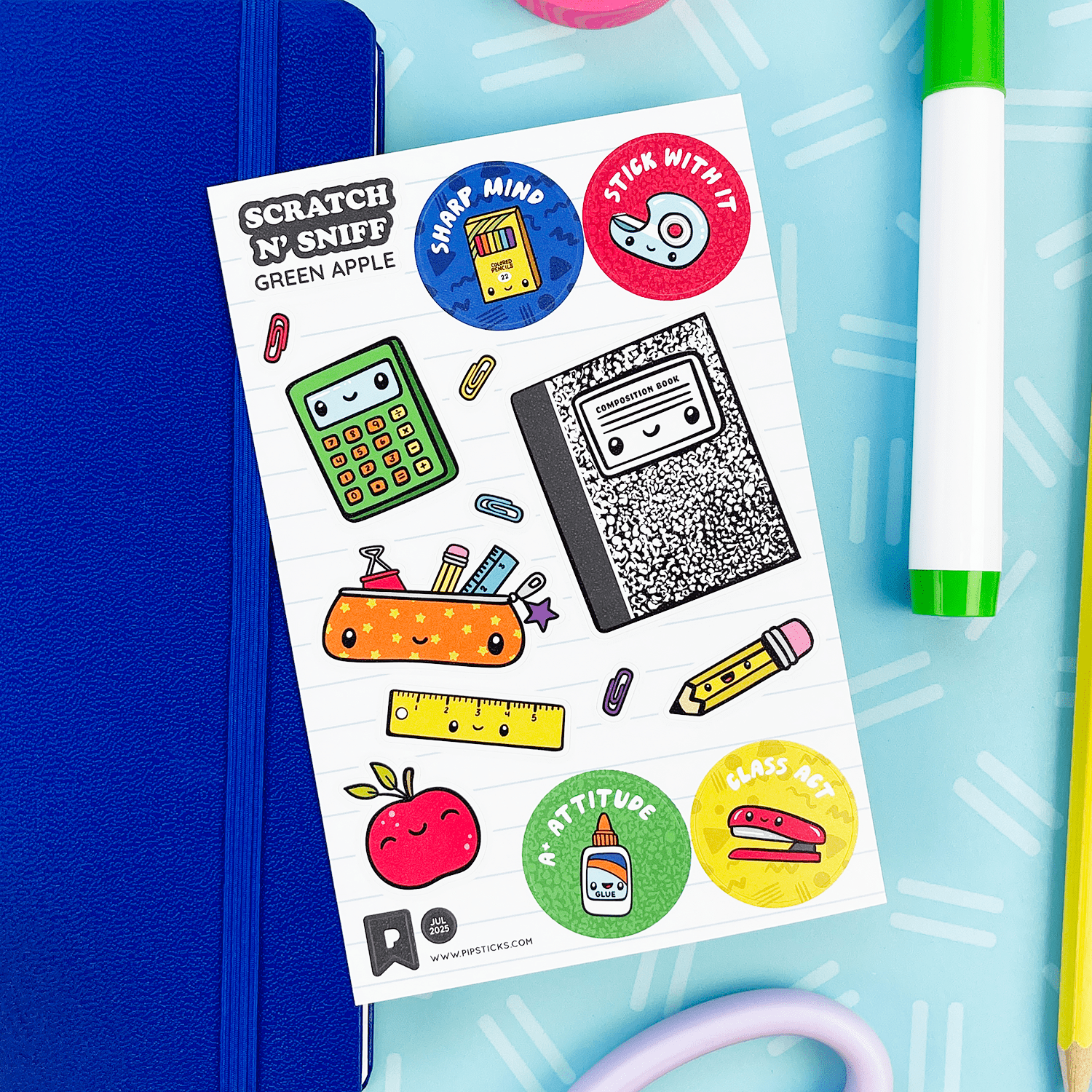 Sticker & Study Scratch 'n Sniff