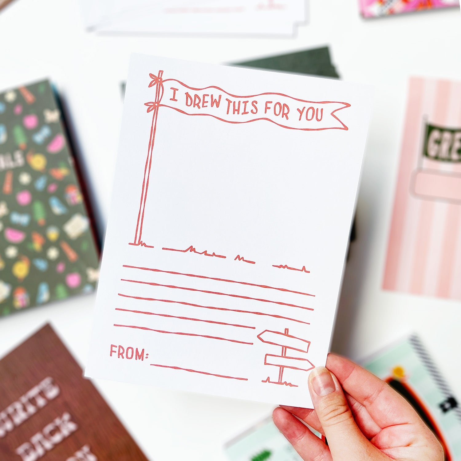 Camp Vibes Stationery Box