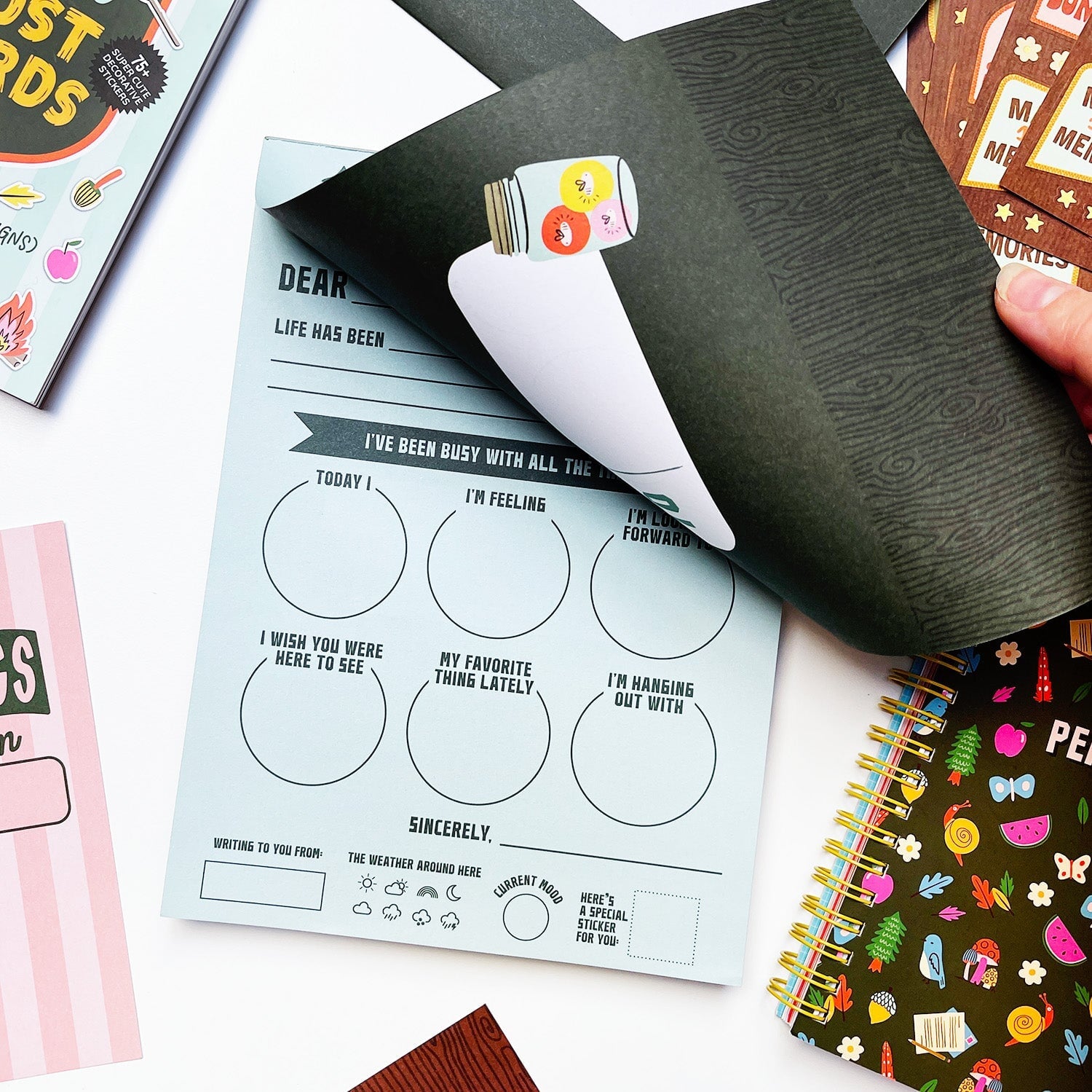 Camp Vibes Stationery Box