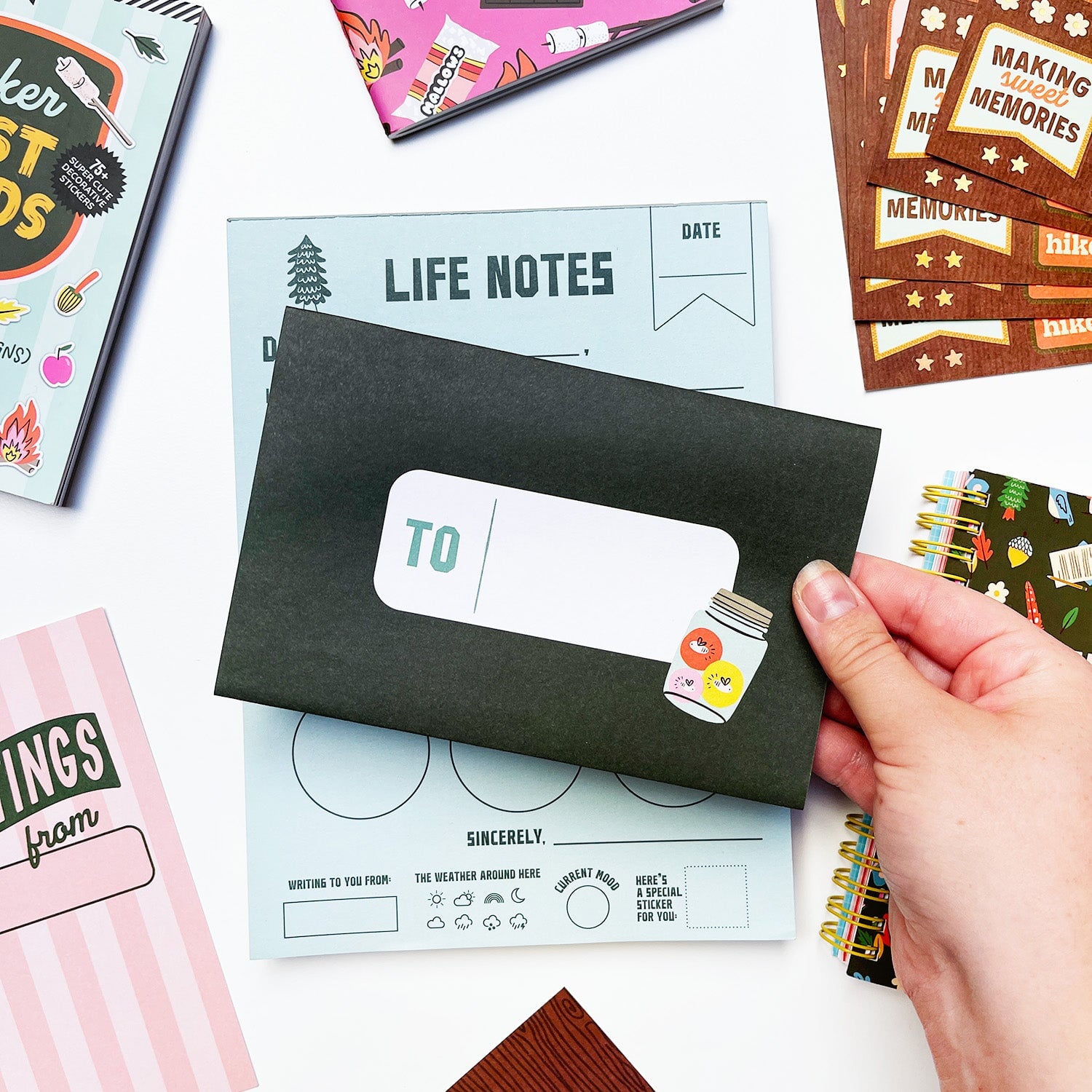 Camp Life Notes Letterpad
