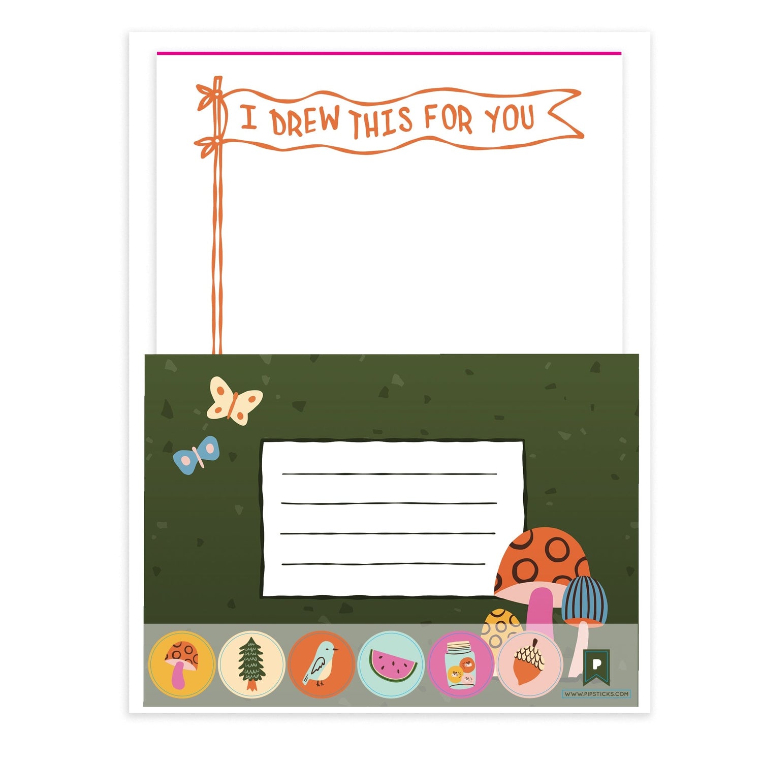 Camp Vibes Stationery Box