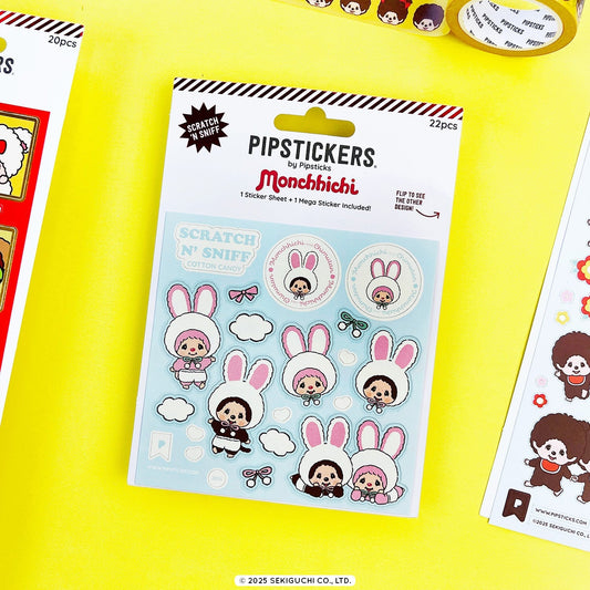 Pipsticks x Monchhichi Stickers + Stationery Box