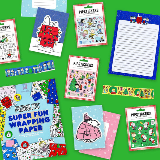 Pipsticks + Peanuts Christmas Stationery Box