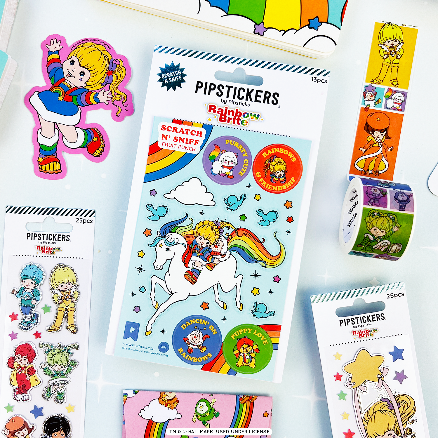 Pipsticks + Rainbow Brite Stationery Box