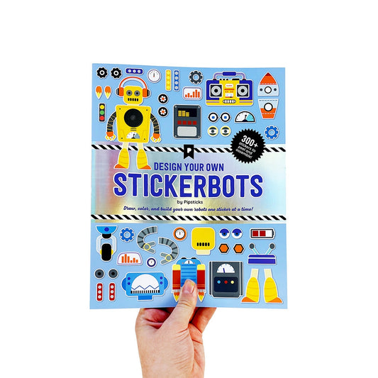 Design Your Own Sticker Book: Stickerbots