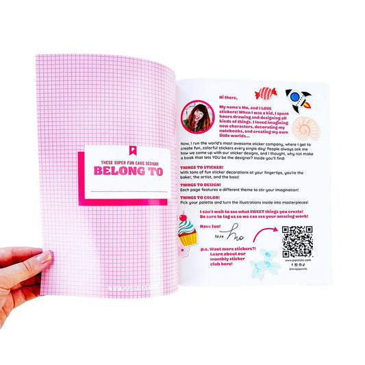 Design Your Own Sticker Book: Stickercakes