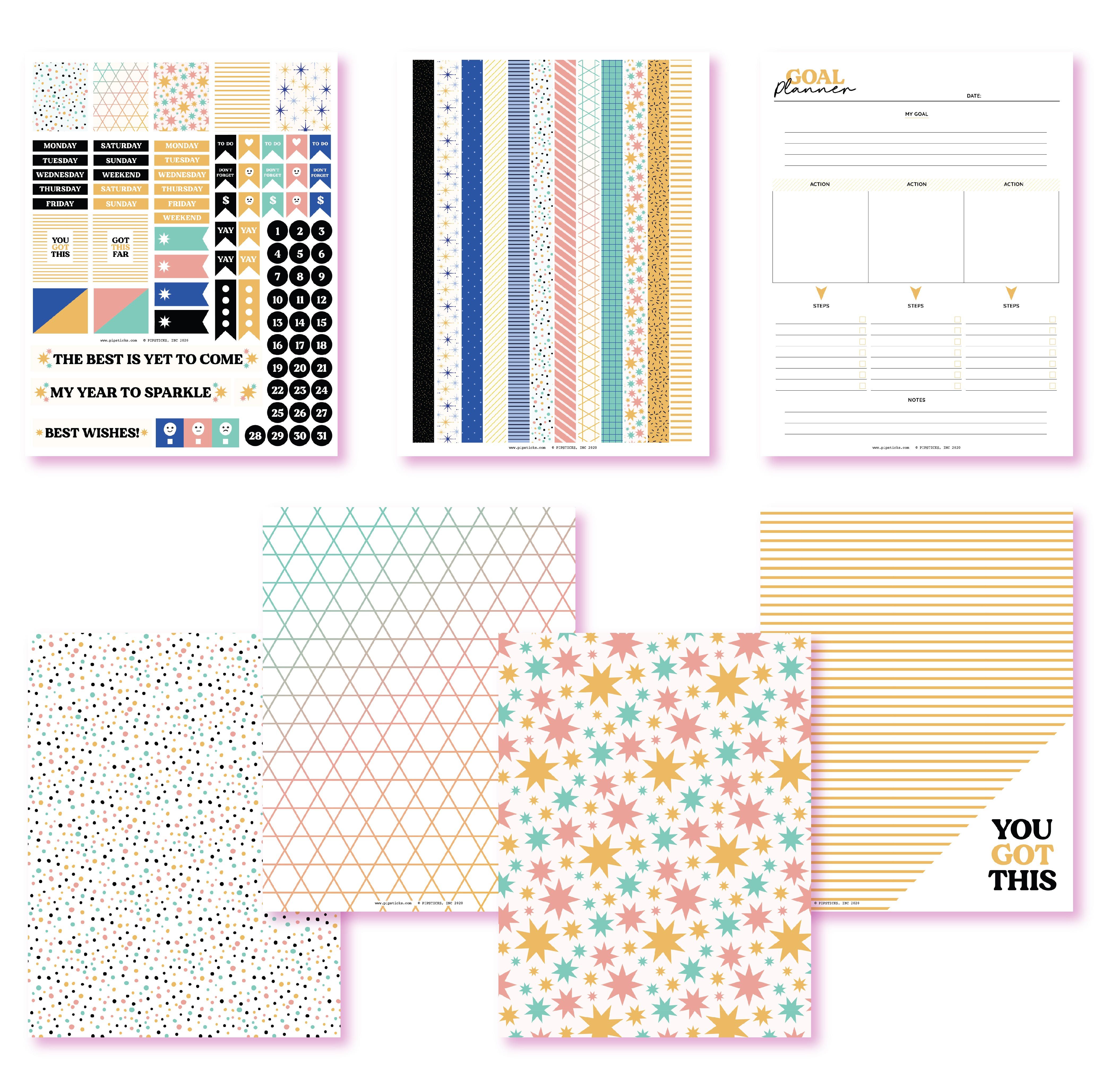 My Year To Sparkle Planner Printables