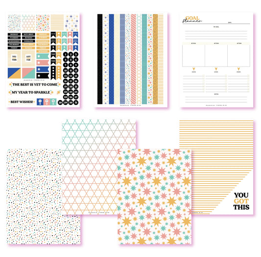 My Year To Sparkle Planner Printables