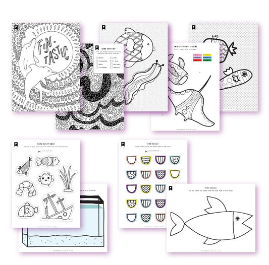 Under The Sea Kids Printables