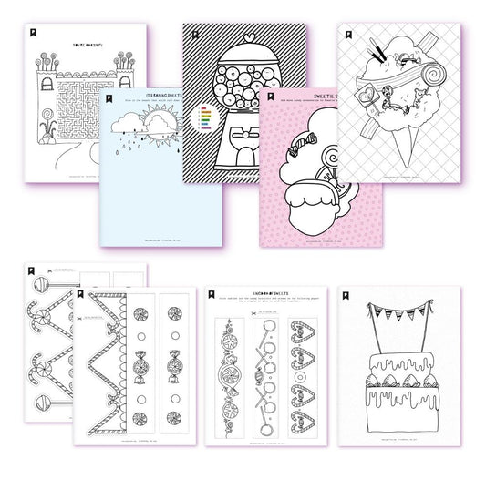 Candyland Kids Printables