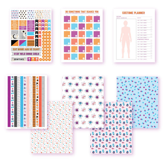 Stay Wild Moon Child Planner Printables