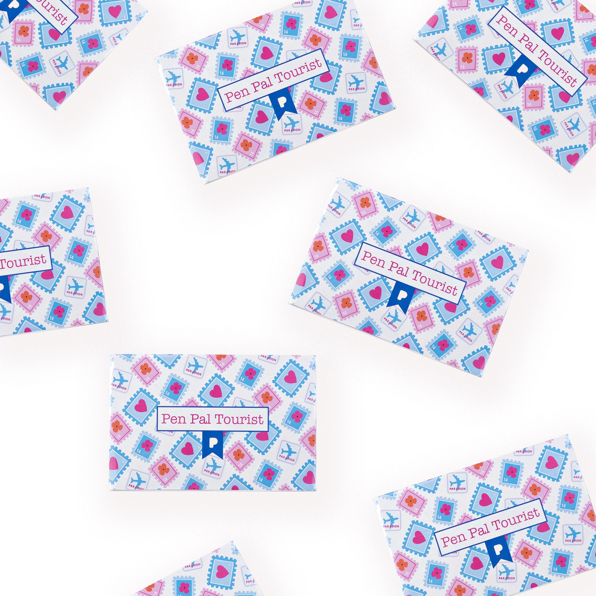 Pen Pal Tourist Stationery Box