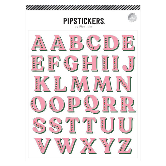 Rosebud Big Alphabet (5ct)