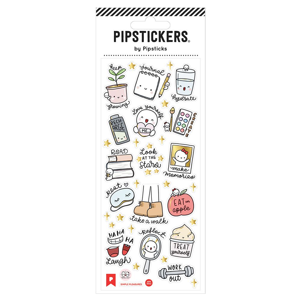Pipsticks Sticker Sheet: Sweet Conversation