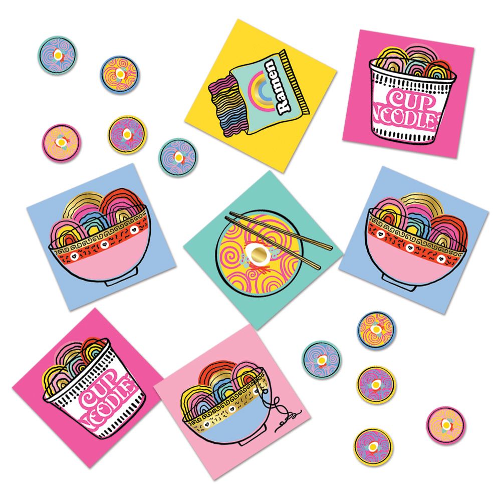Ra-Ra-Ramen Sticker Confetti