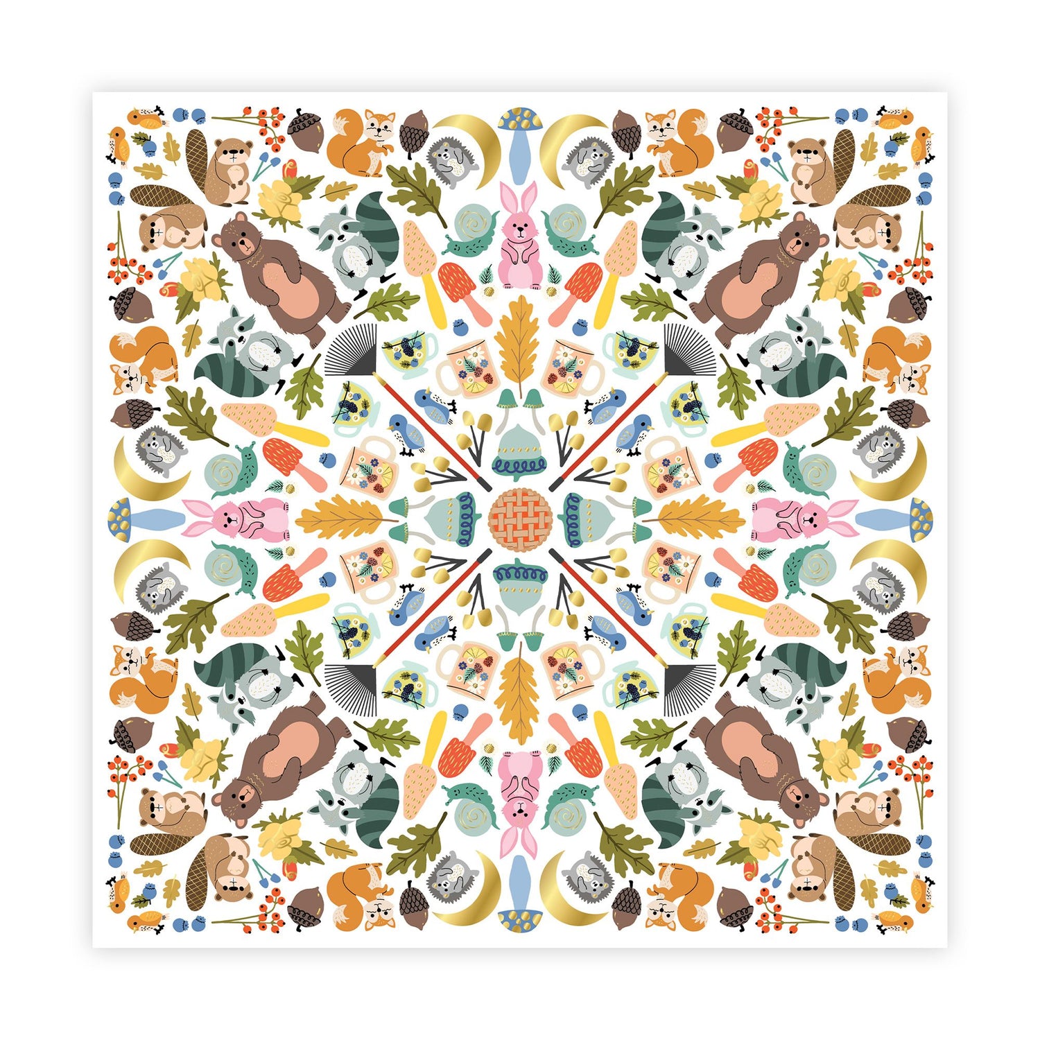 Friendly Forest Sticker Burst