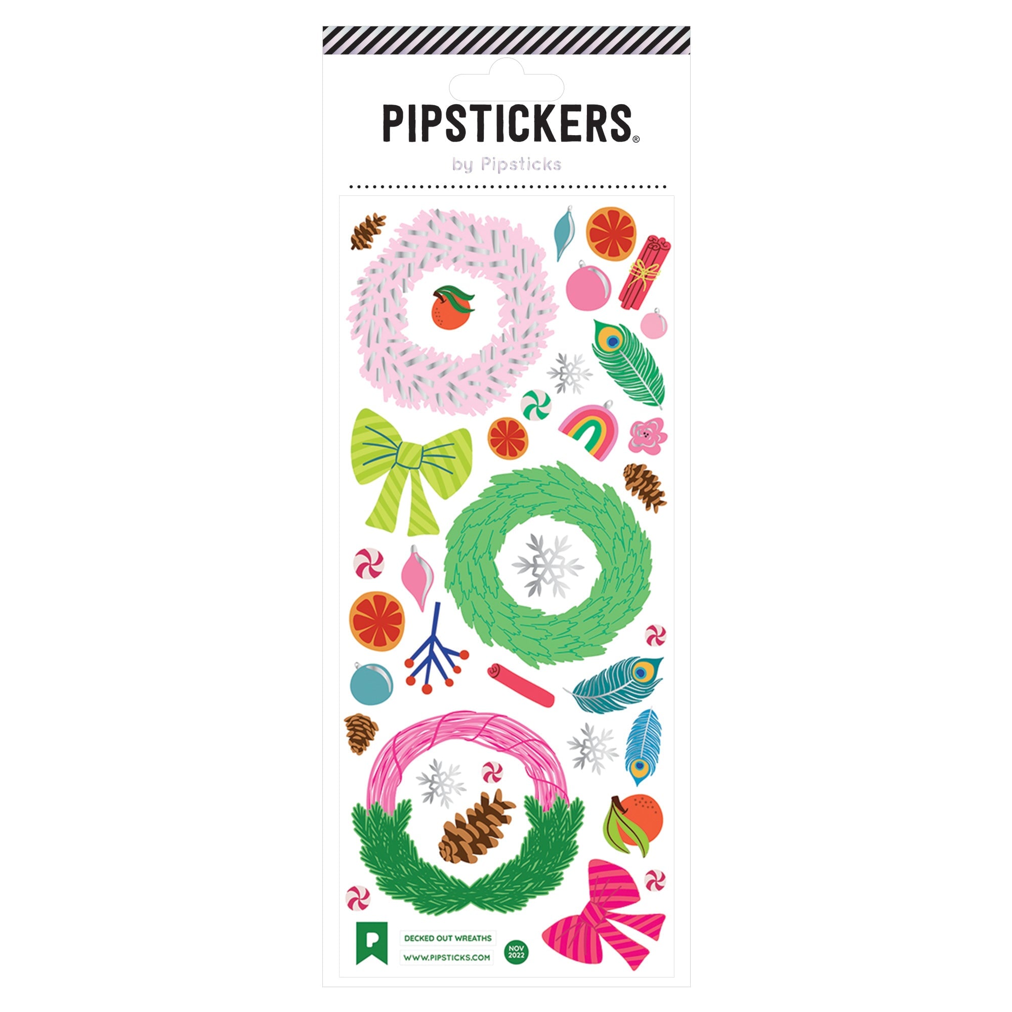 DIY Wreath Stickers
