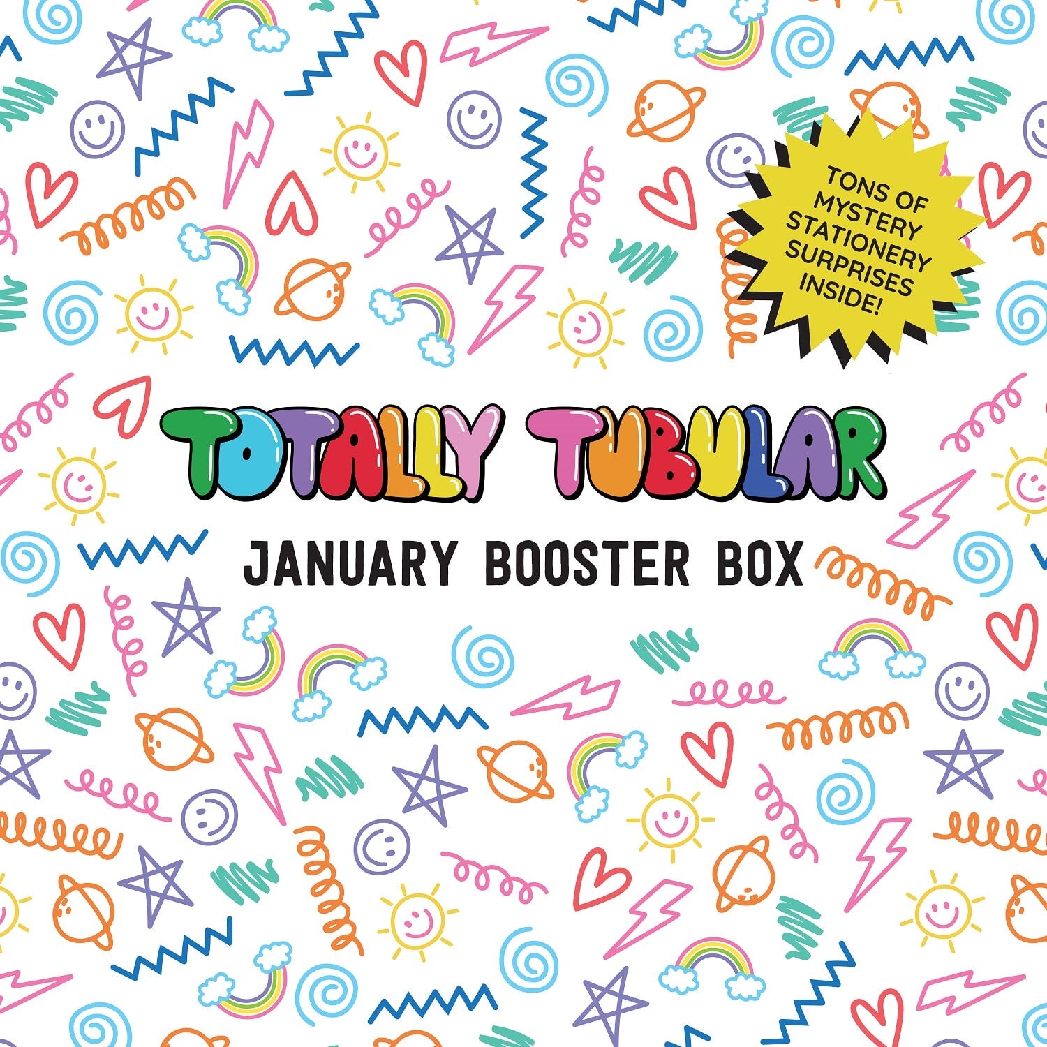 Totally Tubular Stationery Box