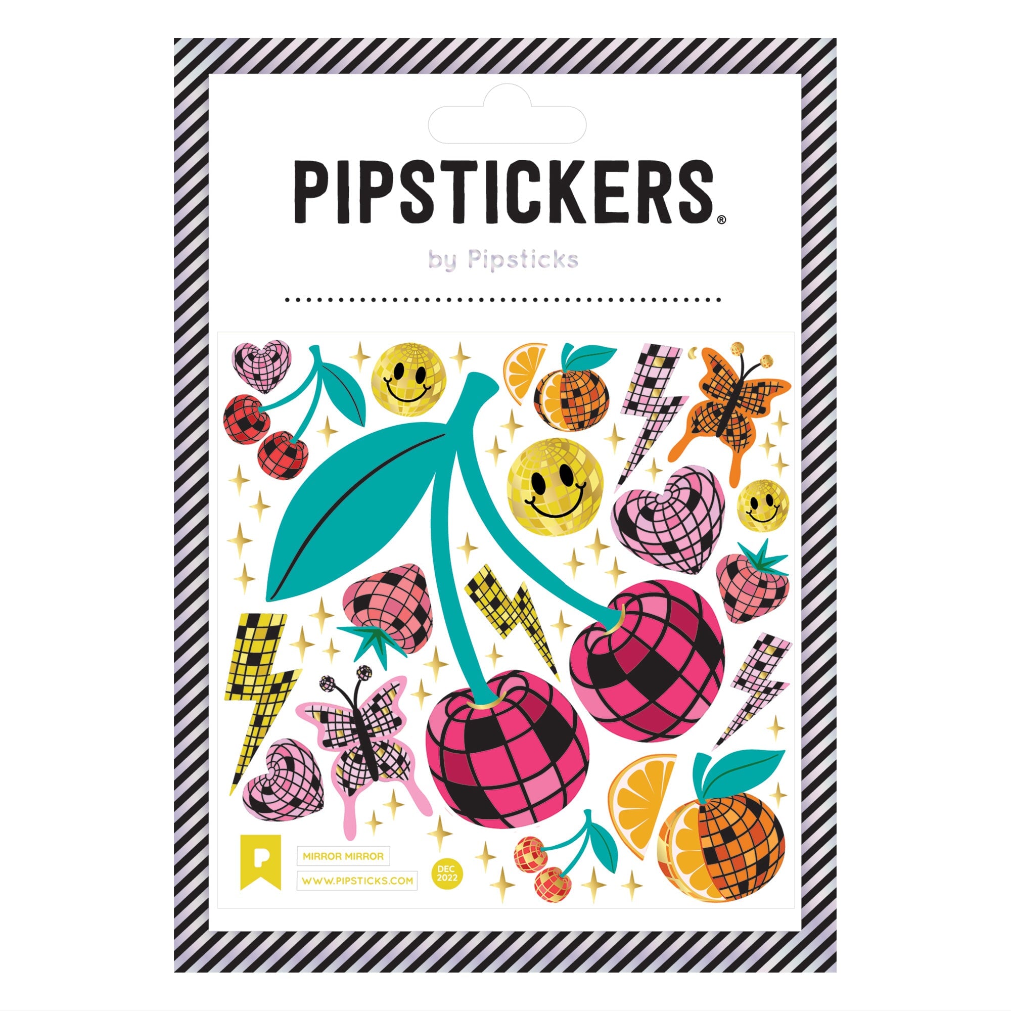 Pipsticks Sparkly Disco Ball Stickers