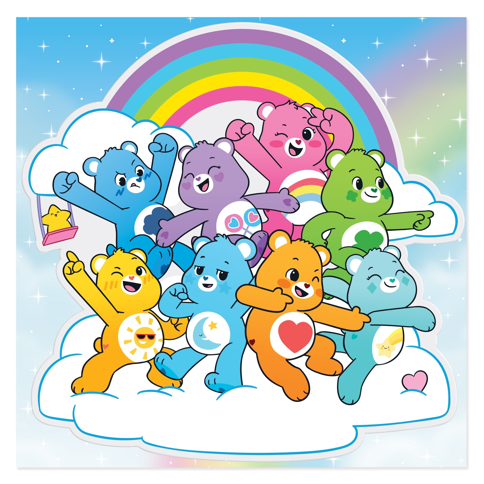 Pipsticks Care Bears Care Super Big Puffy