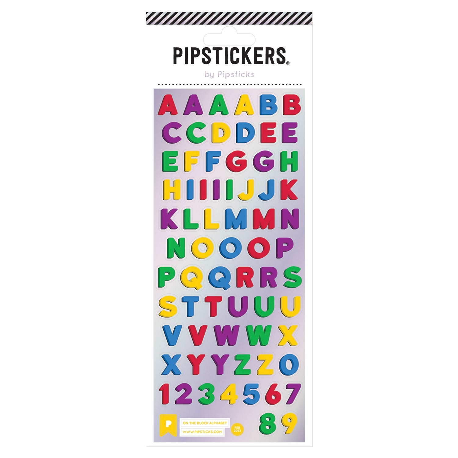 On The Block Alphabet
