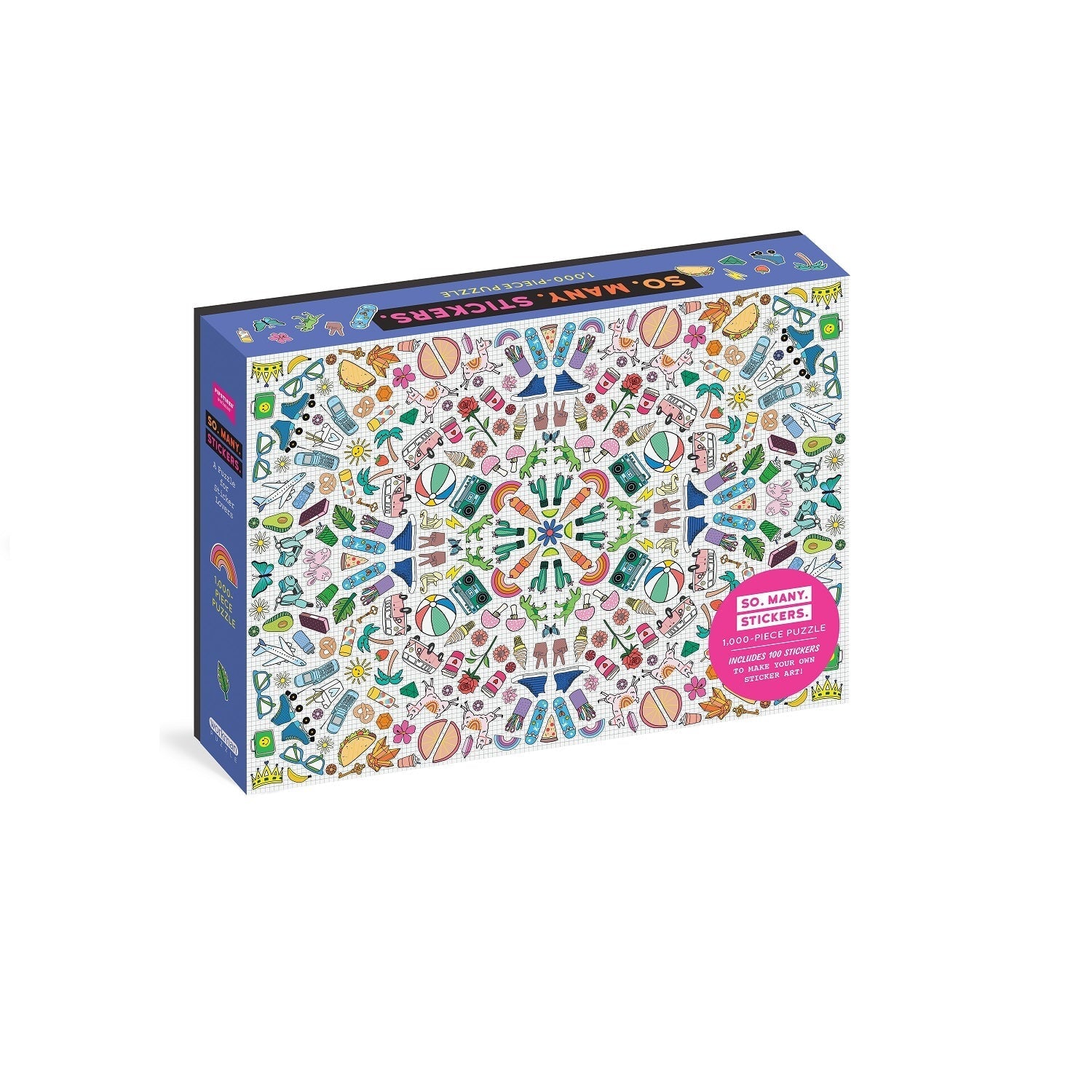So. Many. Stickers. 1,000-Piece Puzzle