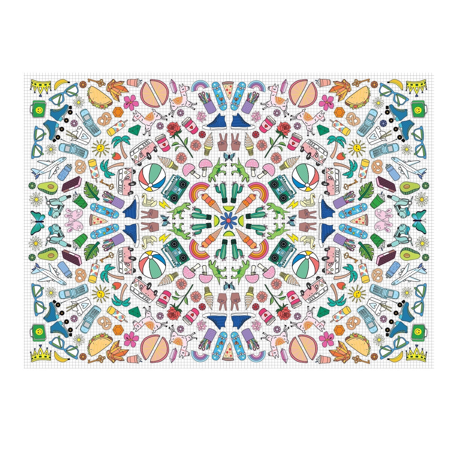 So. Many. Stickers. 1,000-Piece Puzzle