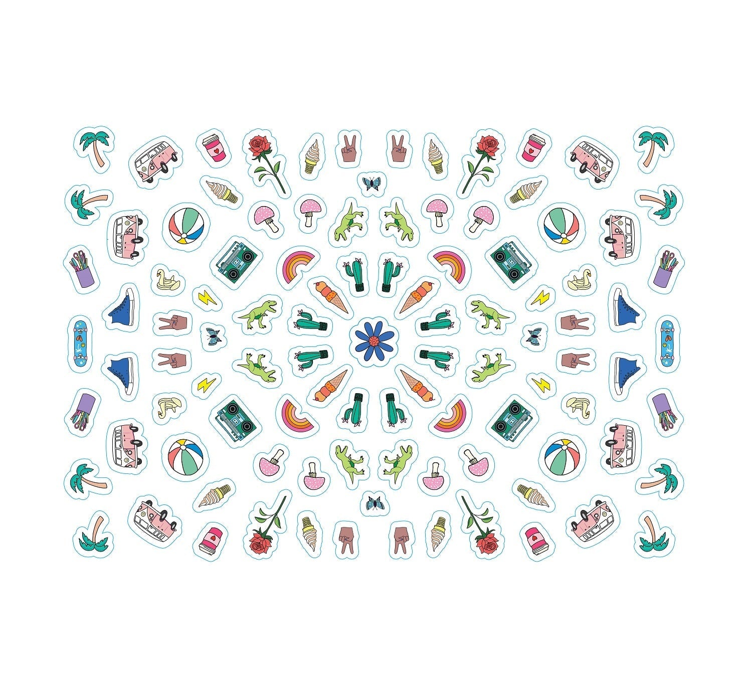 So. Many. Stickers. 1,000-Piece Puzzle