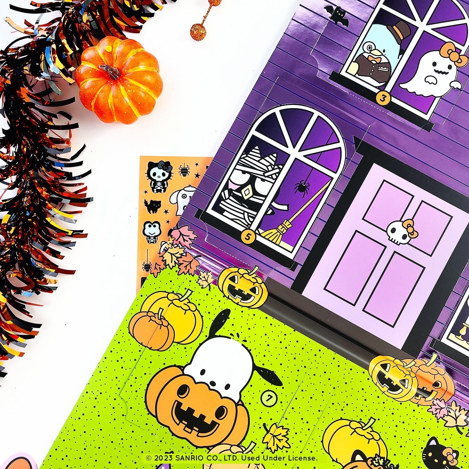 Hello Kitty And Friends Halloween Sticker Countdown
