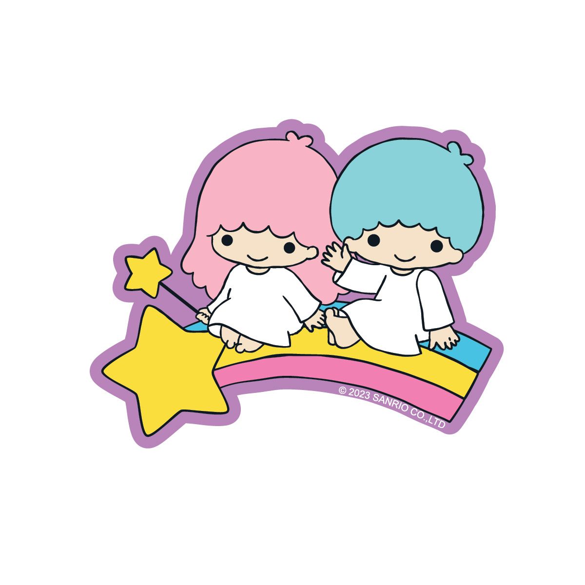 Sanrio Summer Sticker Pack Japanese Style Little Twin Stars