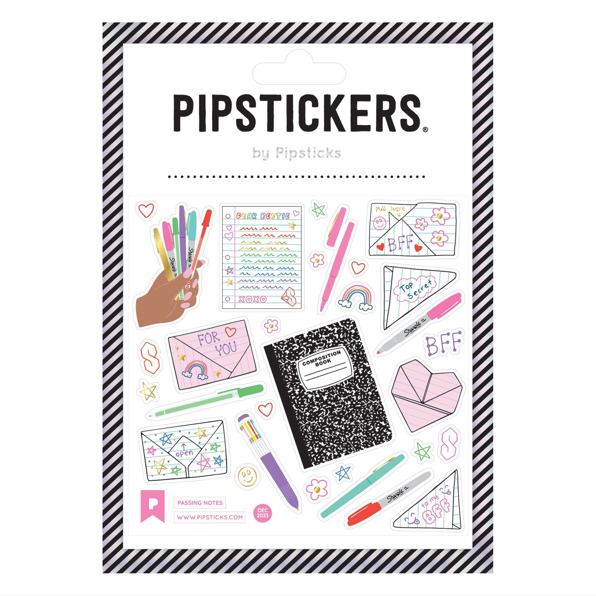 Whimsical Stationery Stickers