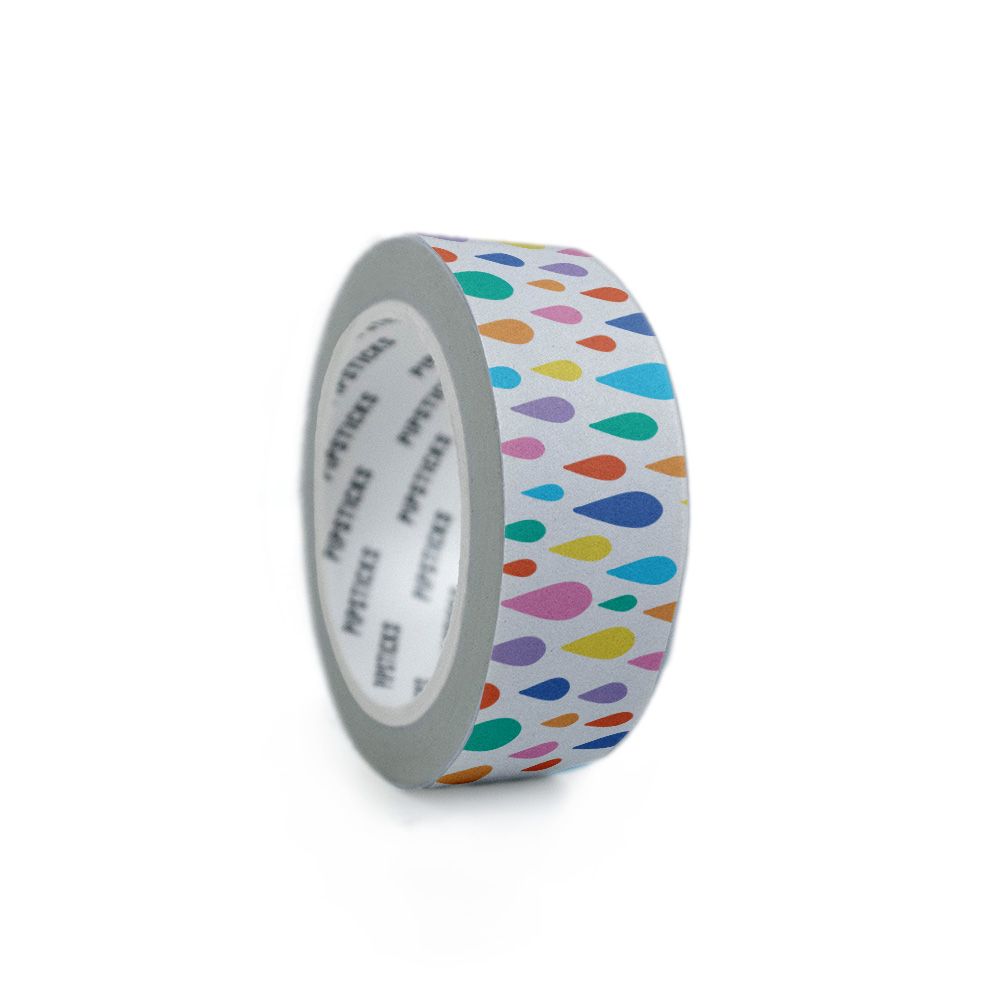 Drops Of Color Washi