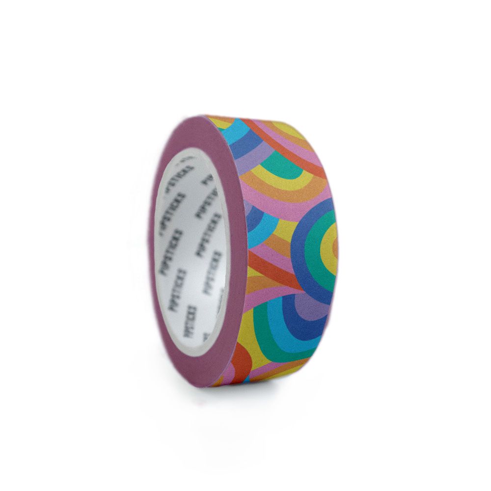 Layered Rainbows Washi