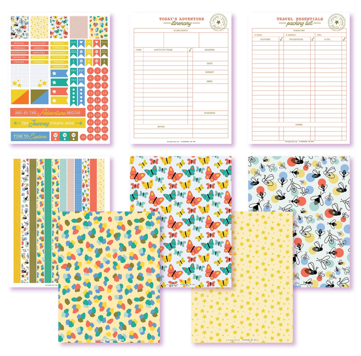 The Journey Start Here Planner Printables