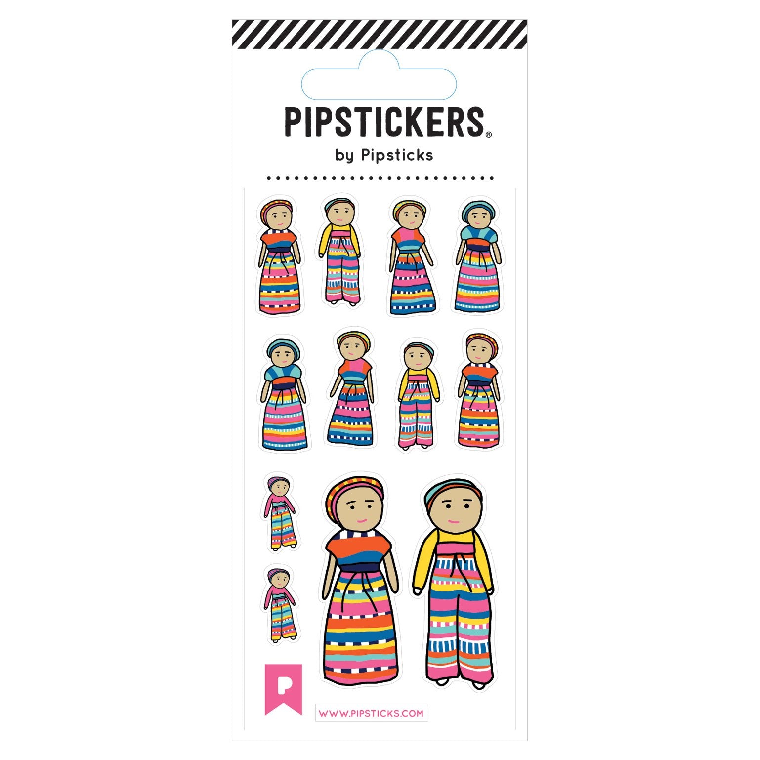 Pipsticks Worry Dolls